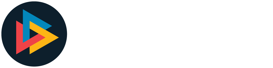 BKY Logo White Text Tagline